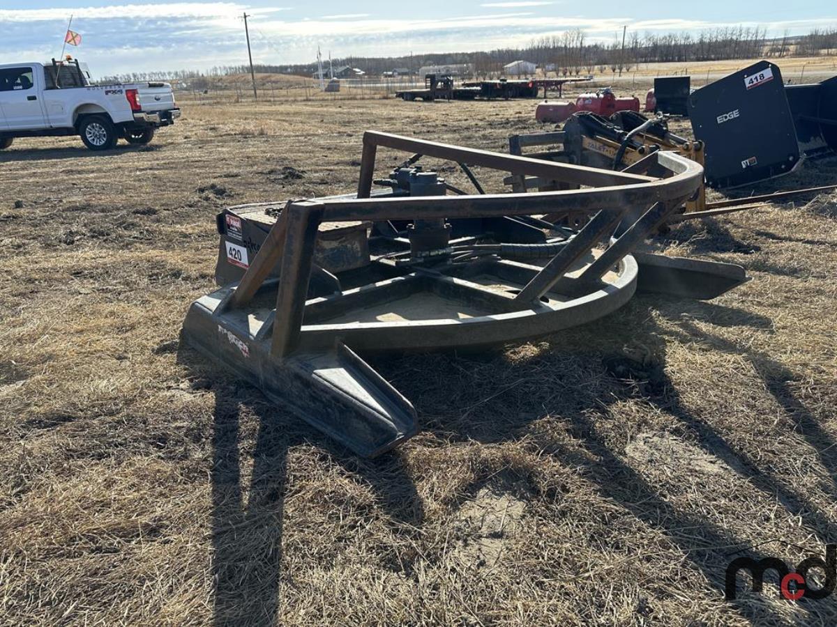 Davco 6' Brush Cutter Skid Steer Attachment